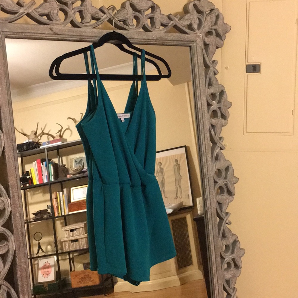 Turquoise Romper